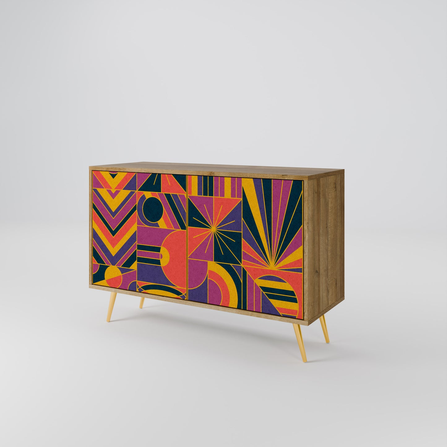ELECTRIC PATTERNS 2-türiges Sideboard