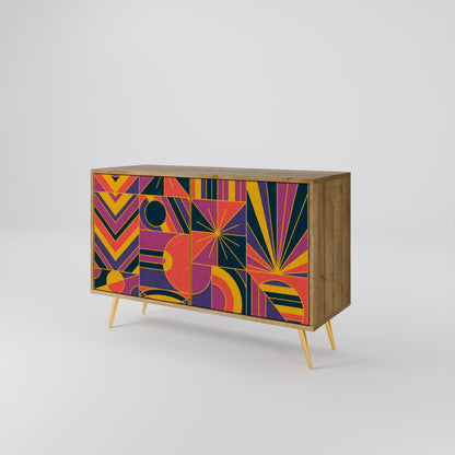 ELECTRIC PATTERNS 2-türiges Sideboard