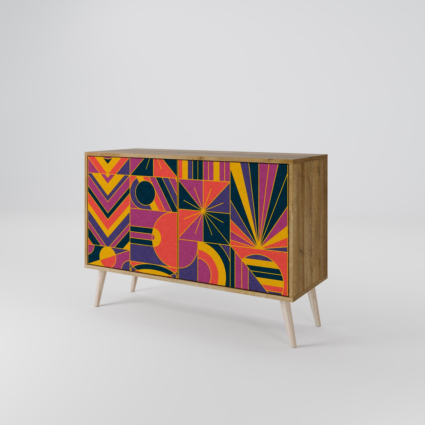ELECTRIC PATTERNS 2-türiges Sideboard