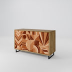 PRISM MOSAIC 2-Door Sideboard in Oak Effect