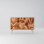 PRISM MOSAIC 2-Door Sideboard in Oak Effect