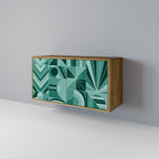 HARMONIC GRID 2-Door Sideboard in Oak Effect