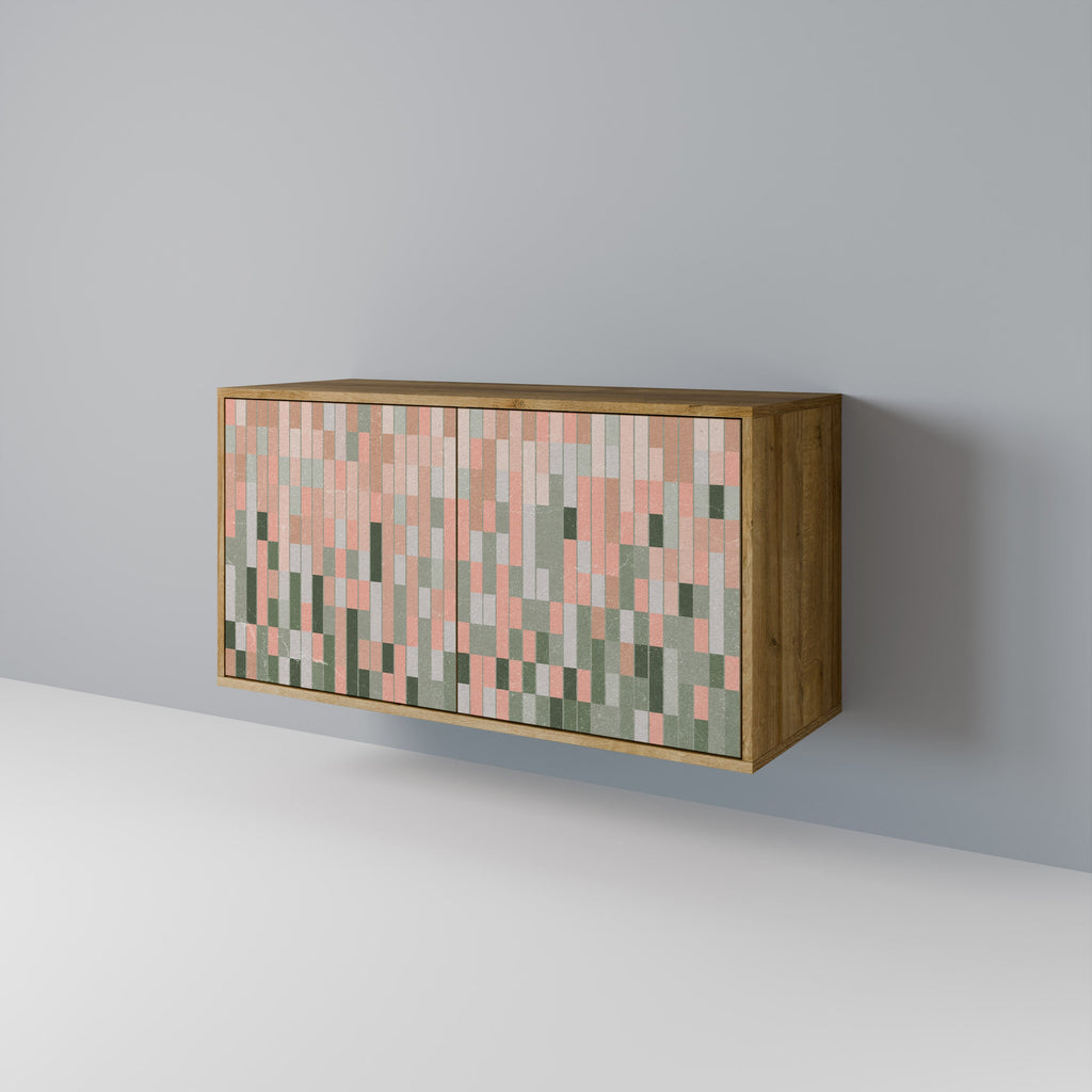 BUILDING THE FUTURE Sideboard mit 2 Türen in Eichenoptik