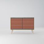 HYPNOTIC GATE 2-Door Sideboard in Oak Effect