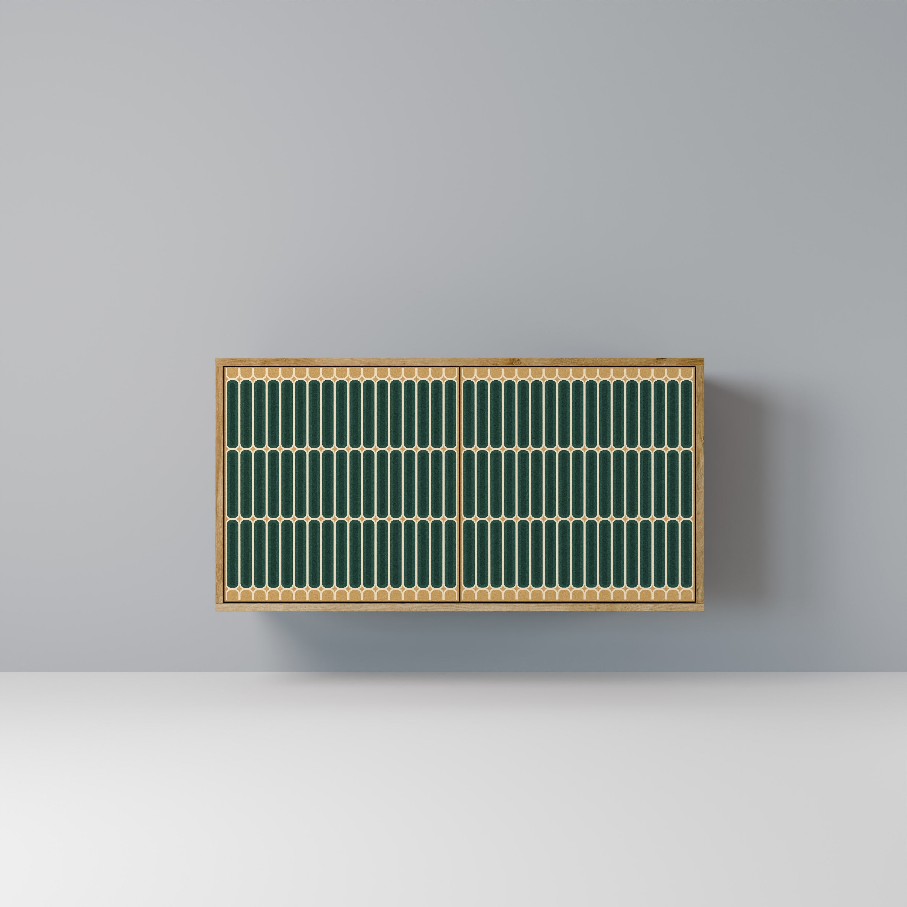 ILUSION GATE Sideboard mit 2 Türen in Eichenoptik