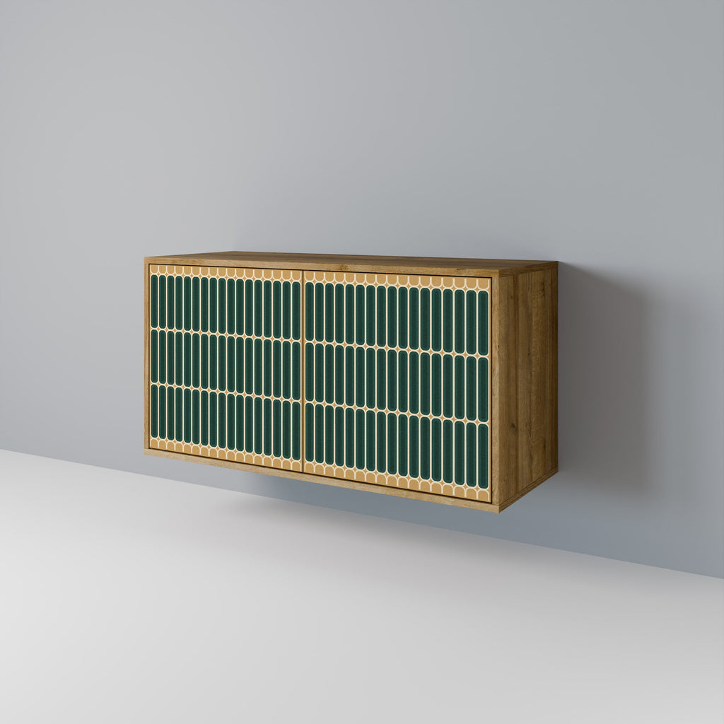 ILUSION GATE Sideboard mit 2 Türen in Eichenoptik