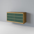 ILUSION GATE 2-Door Sideboard in Oak Effect