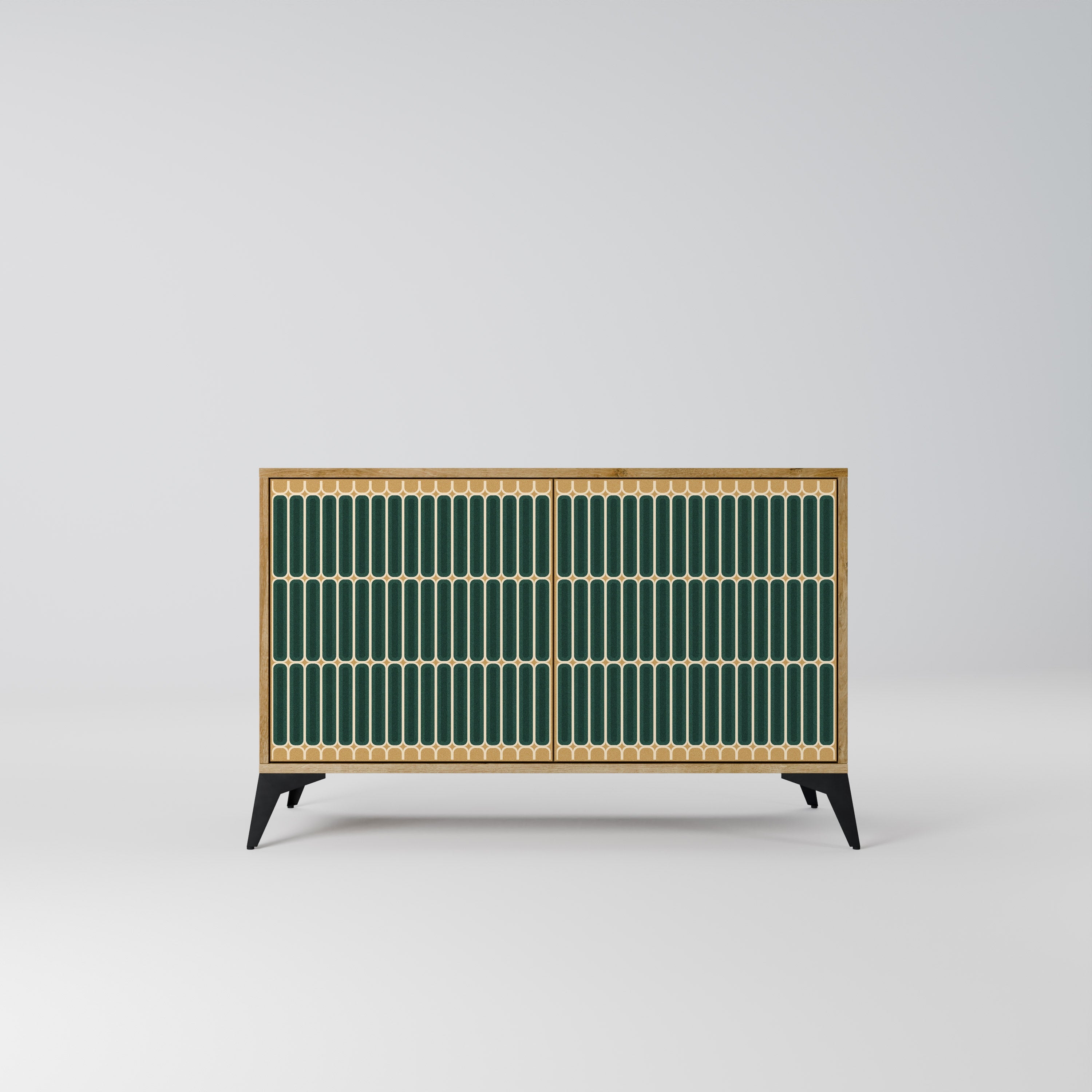 ILUSION GATE Sideboard mit 2 Türen in Eichenoptik