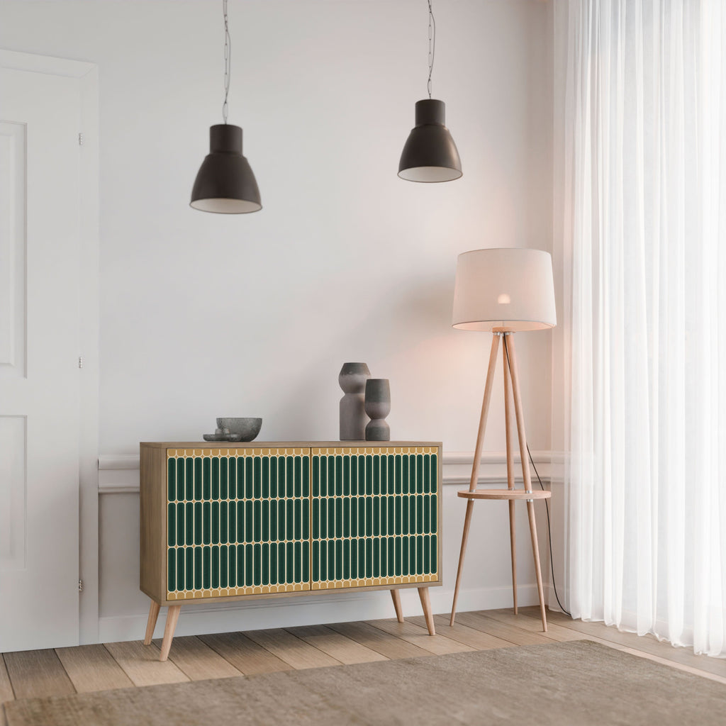 ILUSION GATE Sideboard mit 2 Türen in Eichenoptik