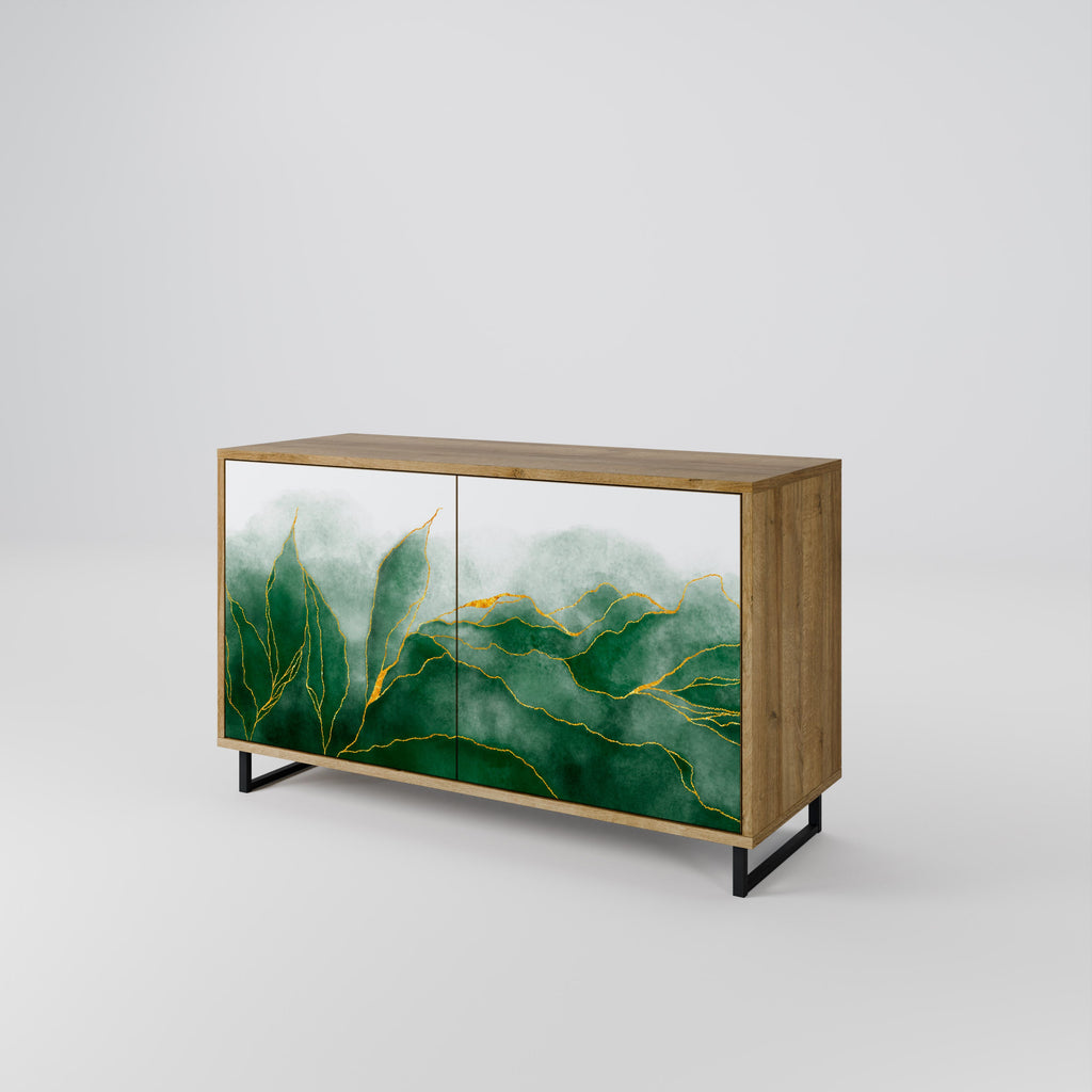 EXPENSIVE NATURE Sideboard mit 2 Türen in Eichenoptik