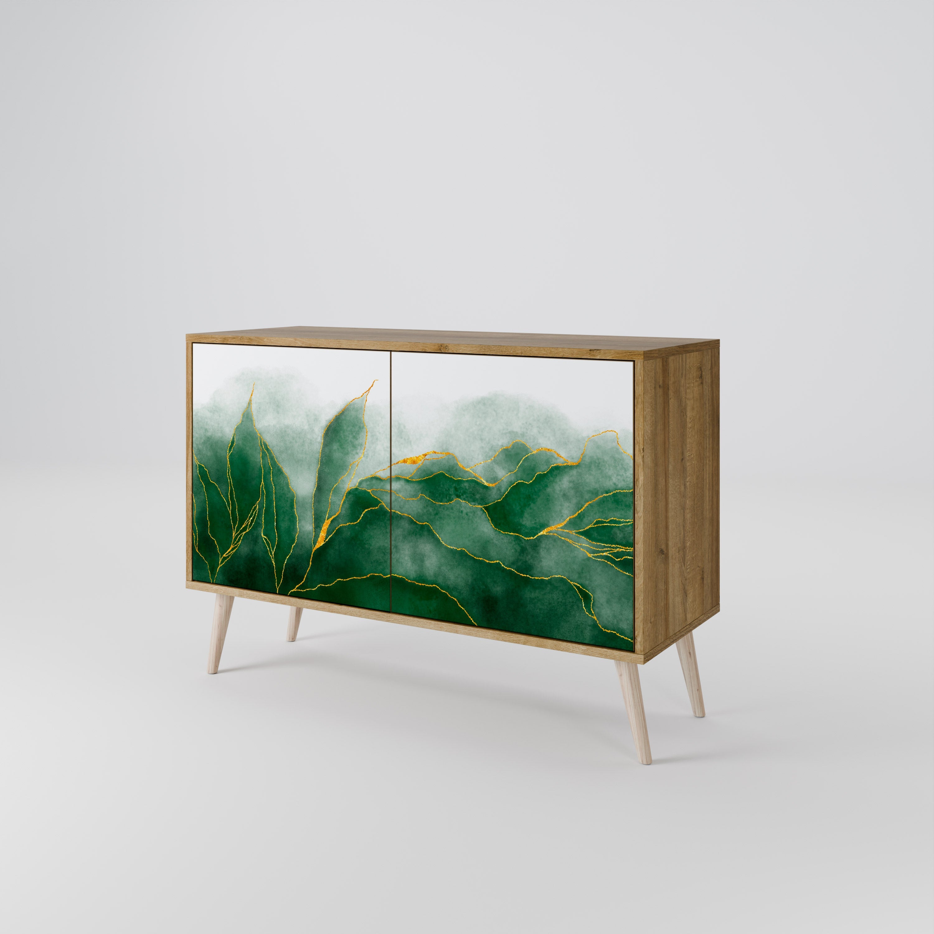 EXPENSIVE NATURE Sideboard mit 2 Türen in Eichenoptik
