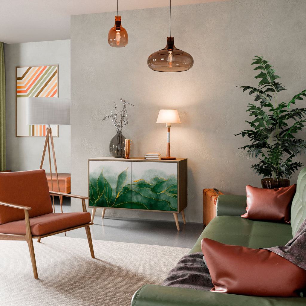 EXPENSIVE NATURE Sideboard mit 2 Türen in Eichenoptik