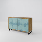 SKY WASH 2-Door Sideboard in Oak Effect