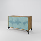 SKY WASH 2-Door Sideboard in Oak Effect