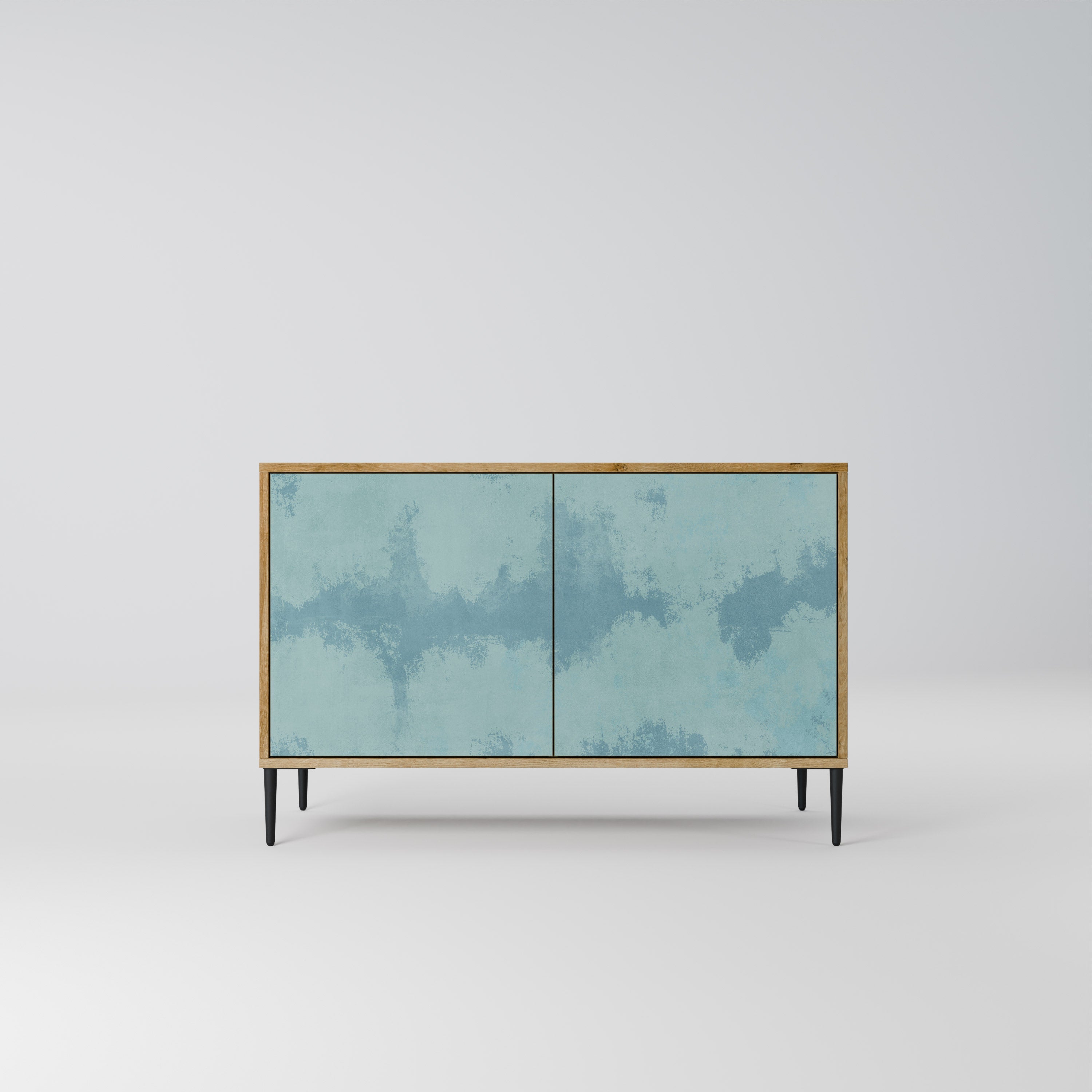 SKY WASH Sideboard mit 2 Türen in Eichenoptik