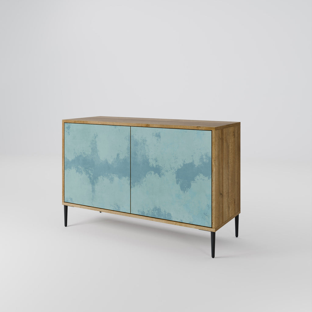 SKY WASH Sideboard mit 2 Türen in Eichenoptik