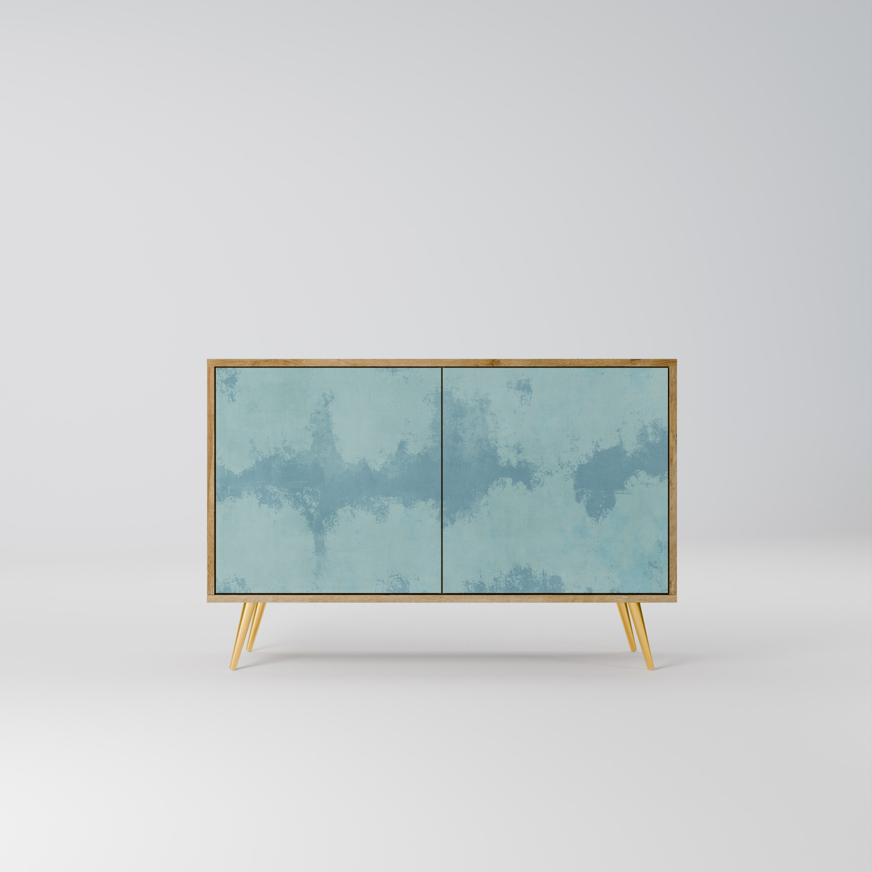 SKY WASH Sideboard mit 2 Türen in Eichenoptik
