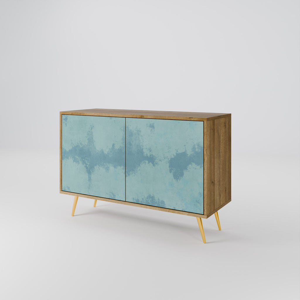 SKY WASH Sideboard mit 2 Türen in Eichenoptik