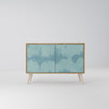 SKY WASH 2-Door Sideboard in Oak Effect