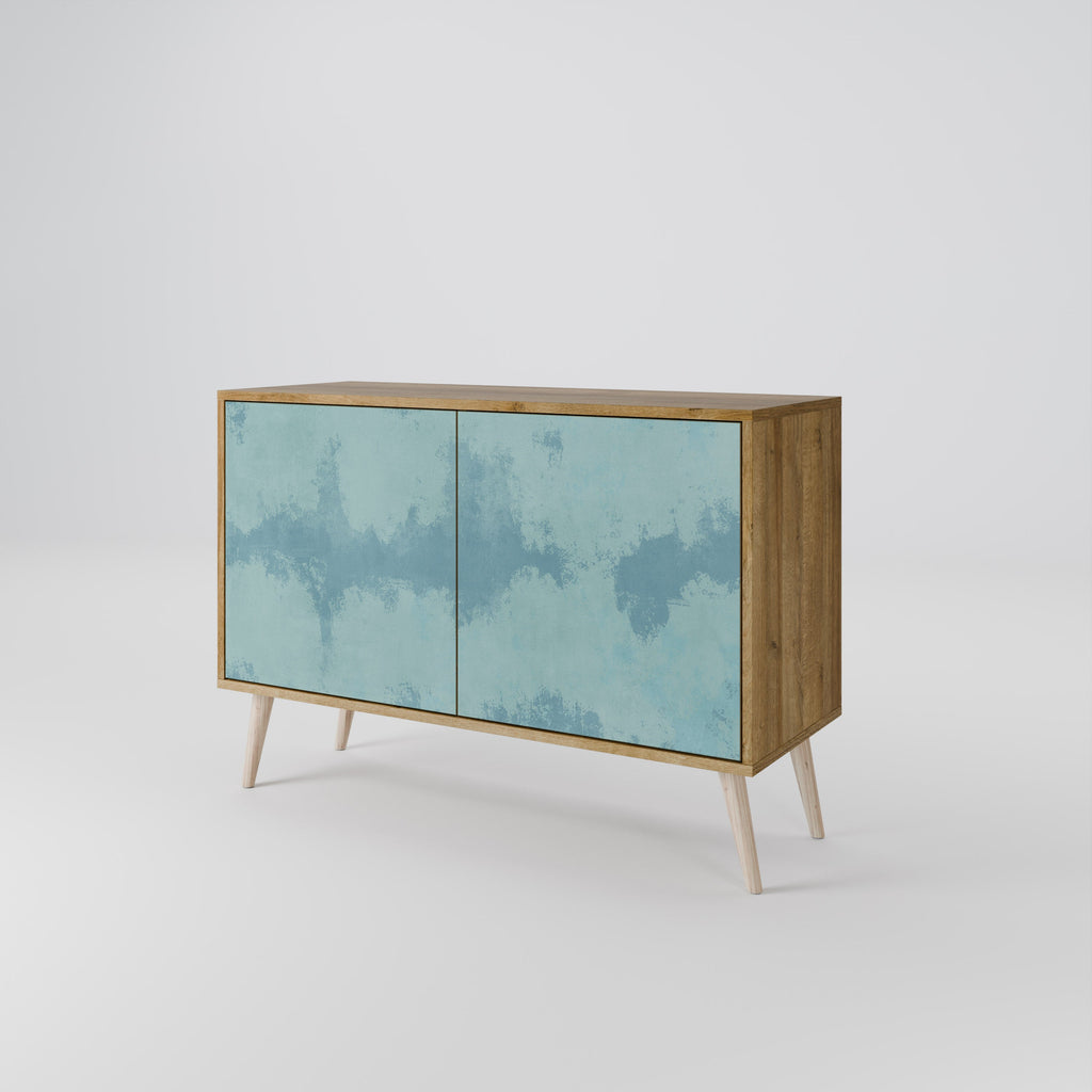 SKY WASH Sideboard mit 2 Türen in Eichenoptik