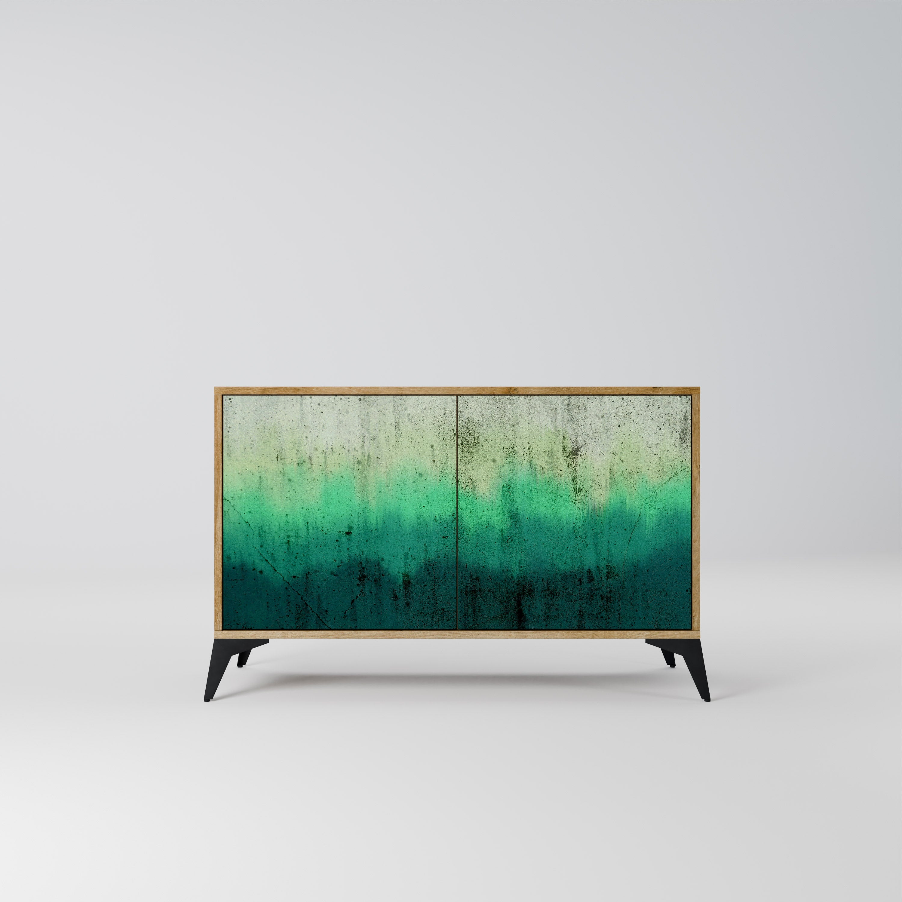 NORTHERN LIGHTS Sideboard mit 2 Türen in Eichenoptik