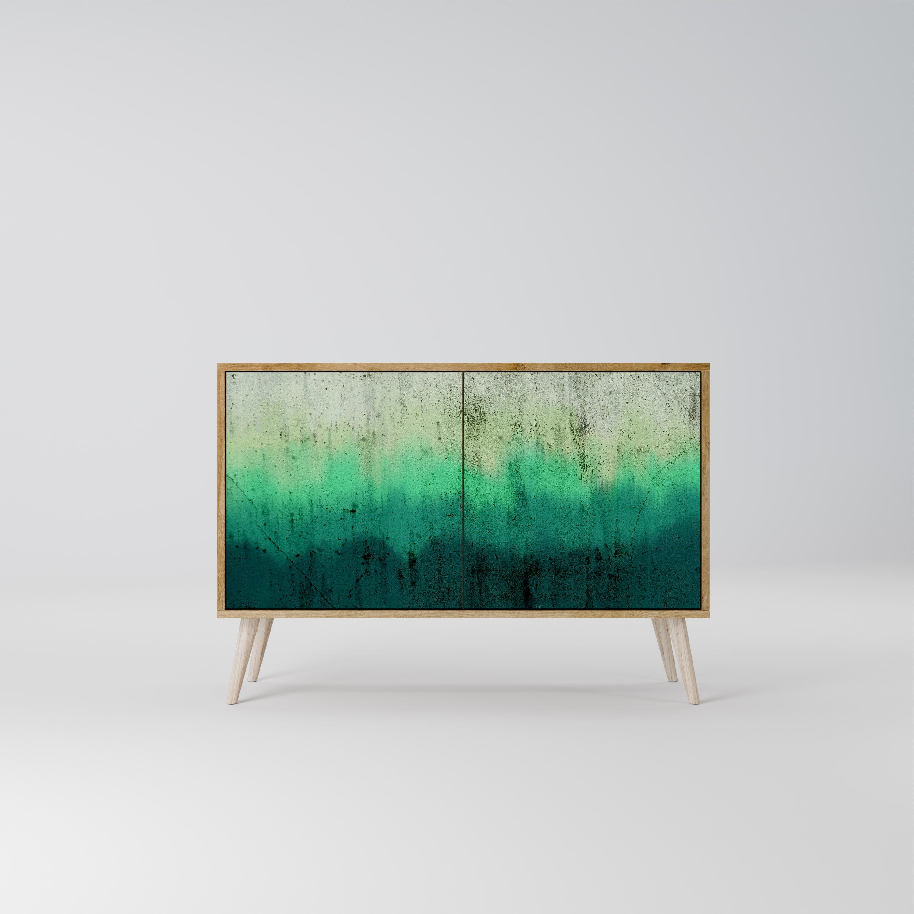 NORTHERN LIGHTS Sideboard mit 2 Türen in Eichenoptik
