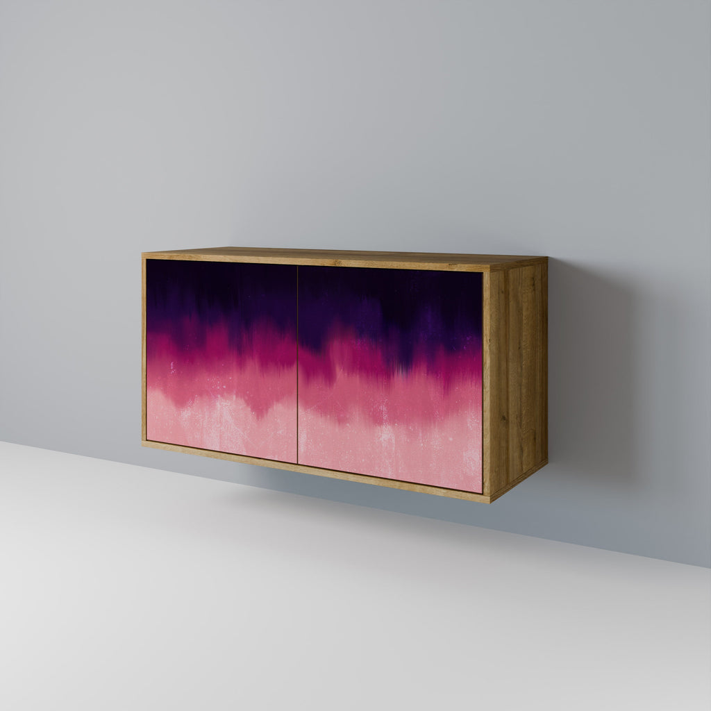 AURORA BOREALIS Sideboard mit 2 Türen in Eichenoptik