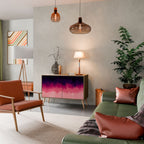 AURORA BOREALIS 2-Door Sideboard in Oak Effect