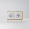 SOLID CIRCLES 2-Door Sideboard in Oak Effect