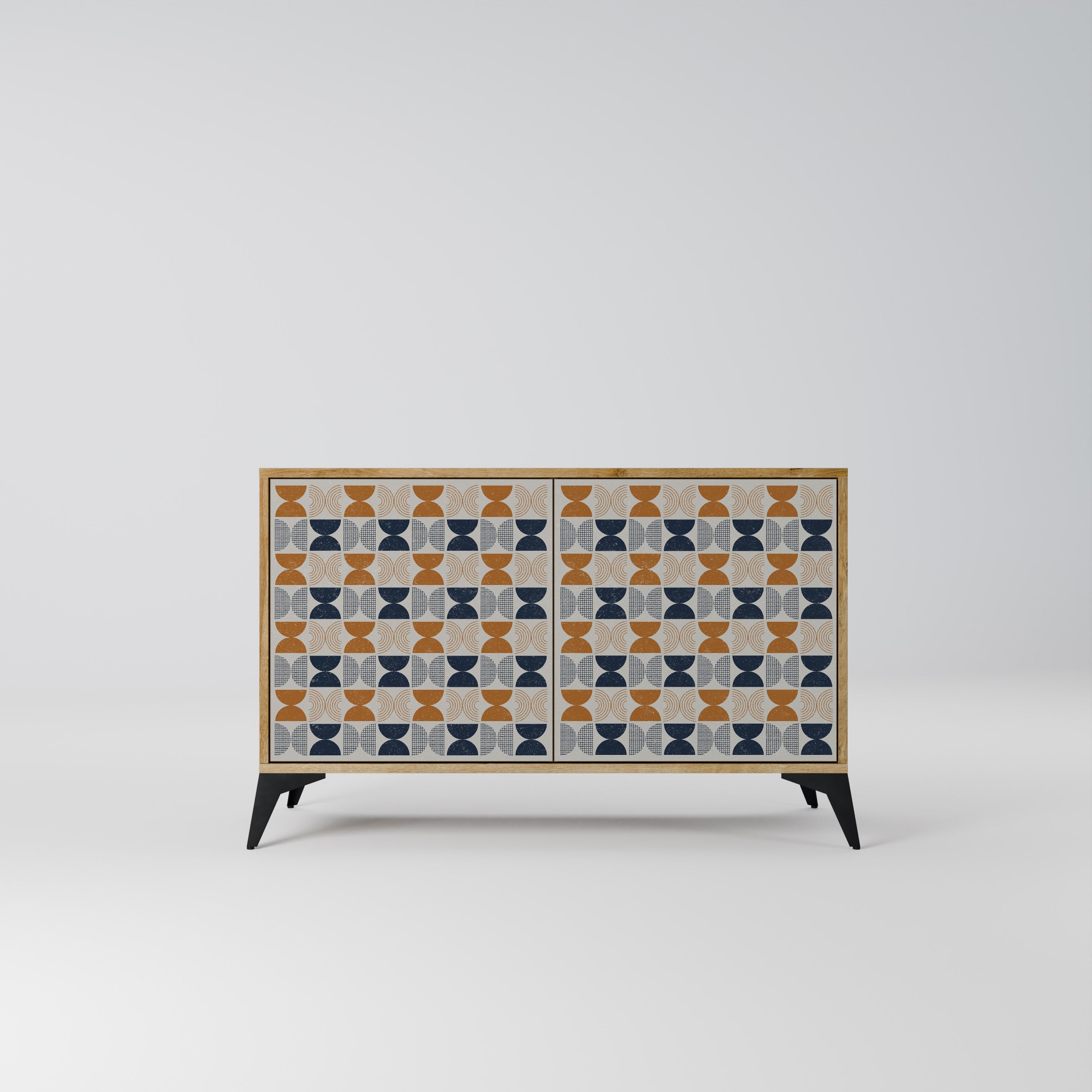 REFLECTION RANGE Sideboard mit 2 Türen in Eichenoptik