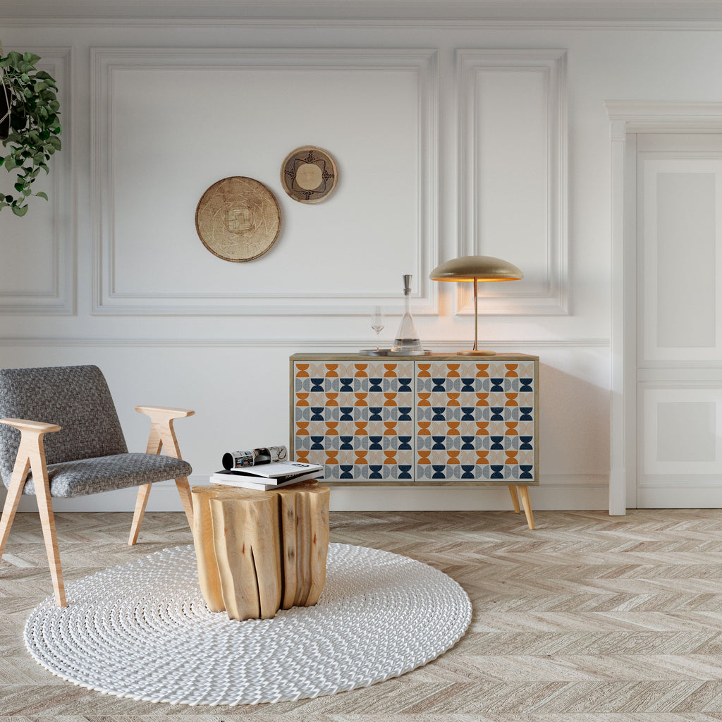 REFLECTION RANGE Sideboard mit 2 Türen in Eichenoptik