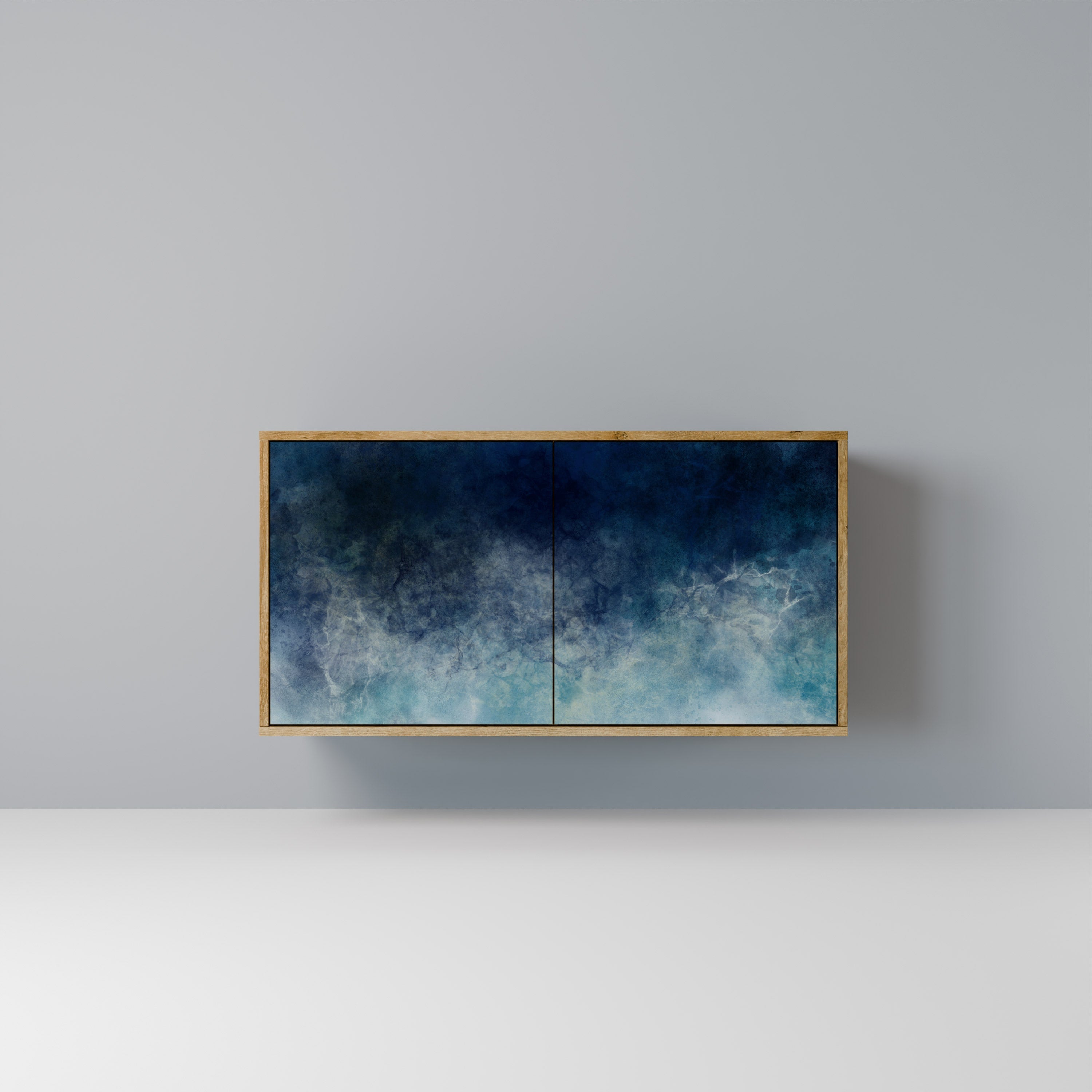 CELESTIAL FALL Sideboard mit 2 Türen in Eichenoptik