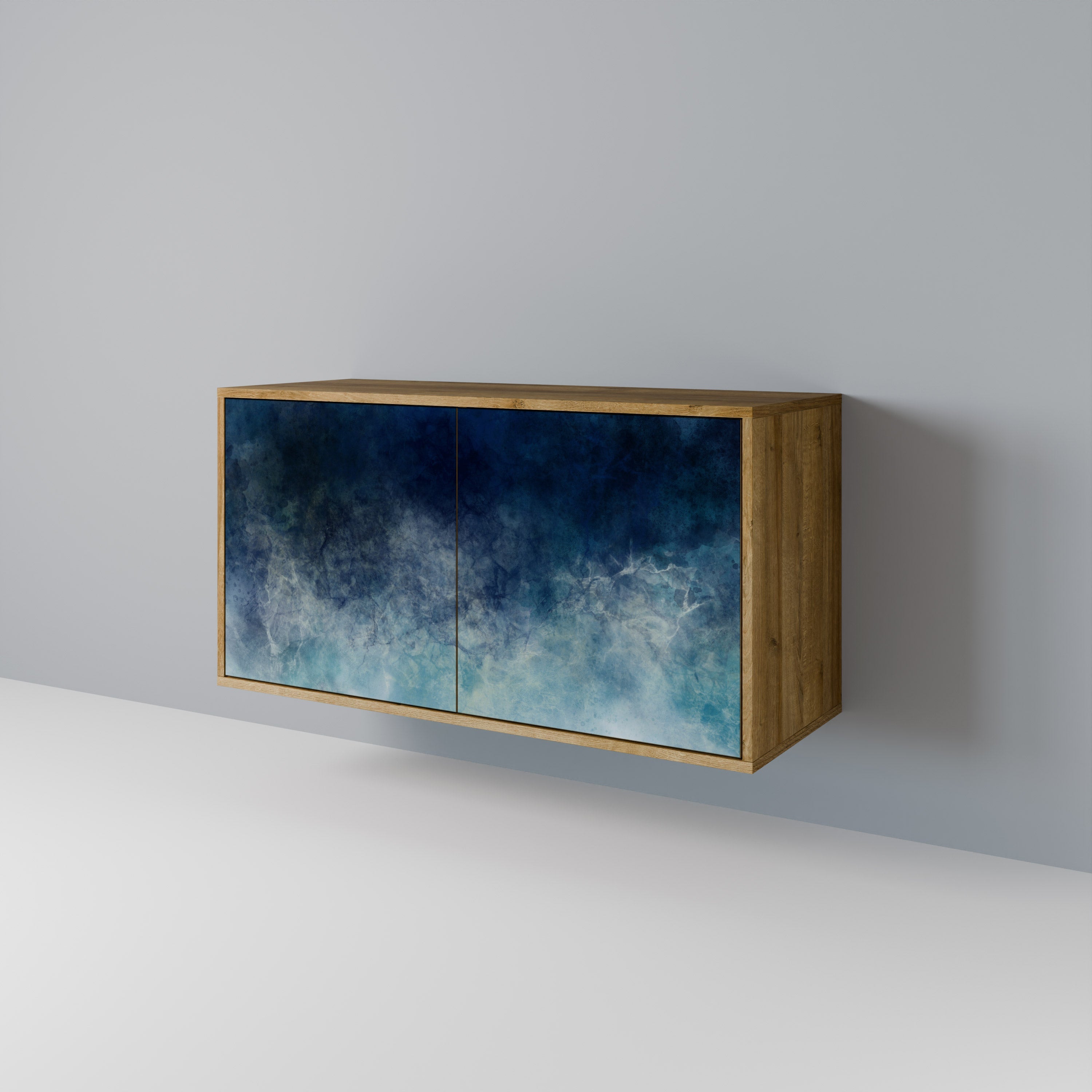CELESTIAL FALL Sideboard mit 2 Türen in Eichenoptik