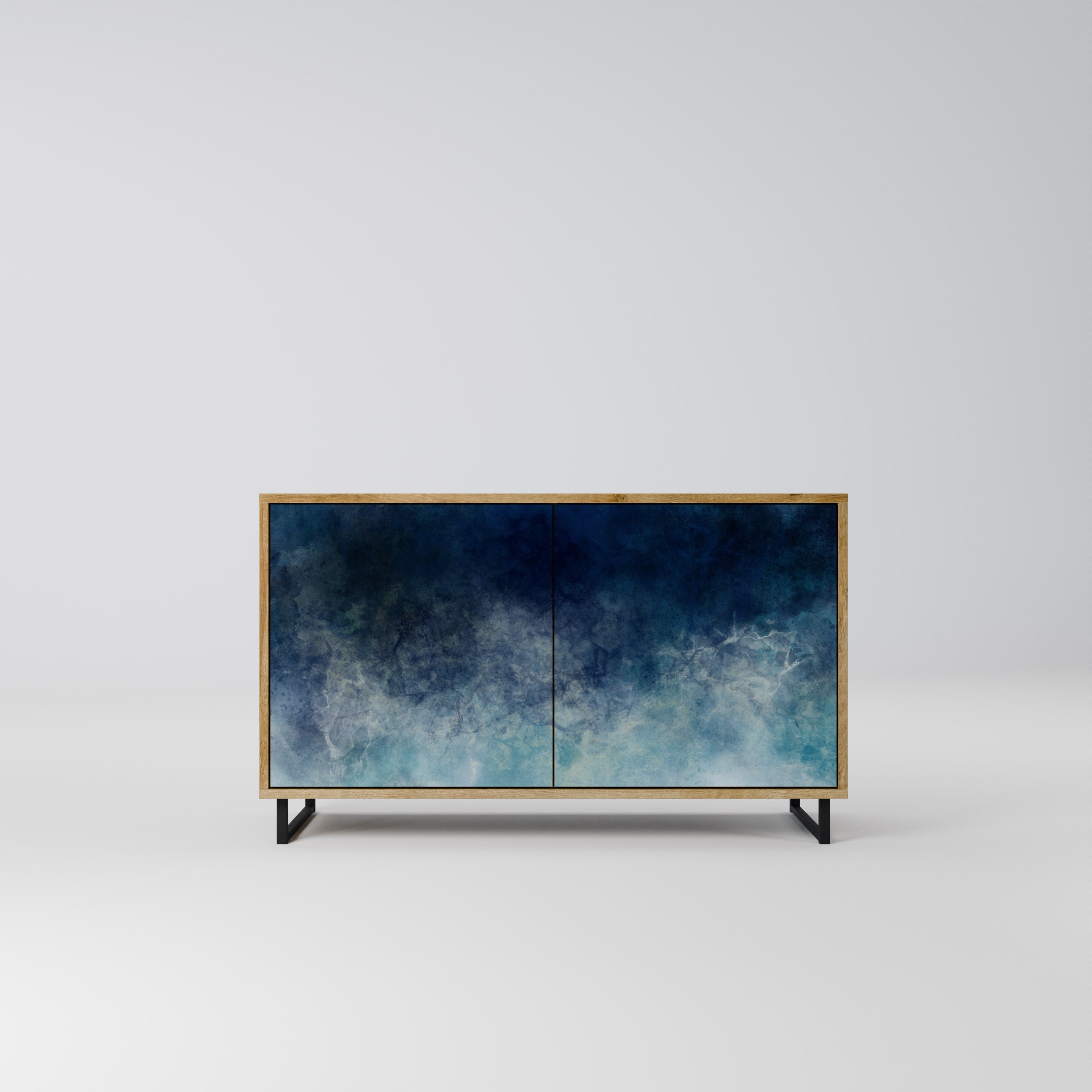 CELESTIAL FALL Sideboard mit 2 Türen in Eichenoptik