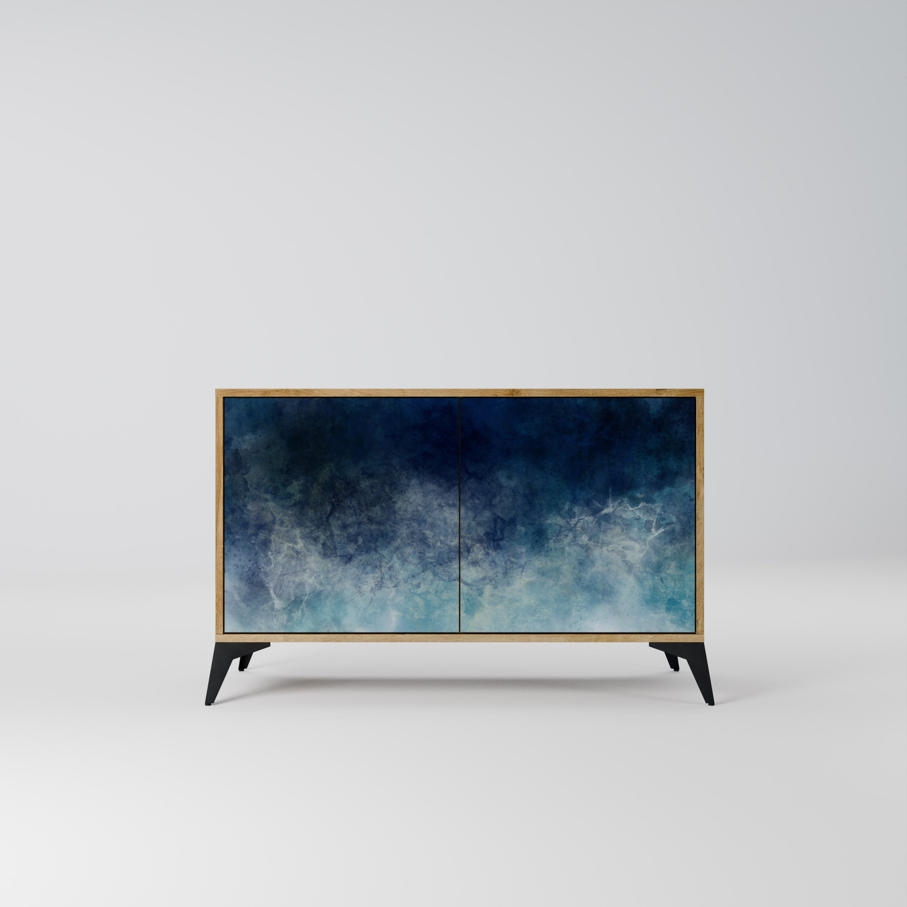 CELESTIAL FALL Sideboard mit 2 Türen in Eichenoptik