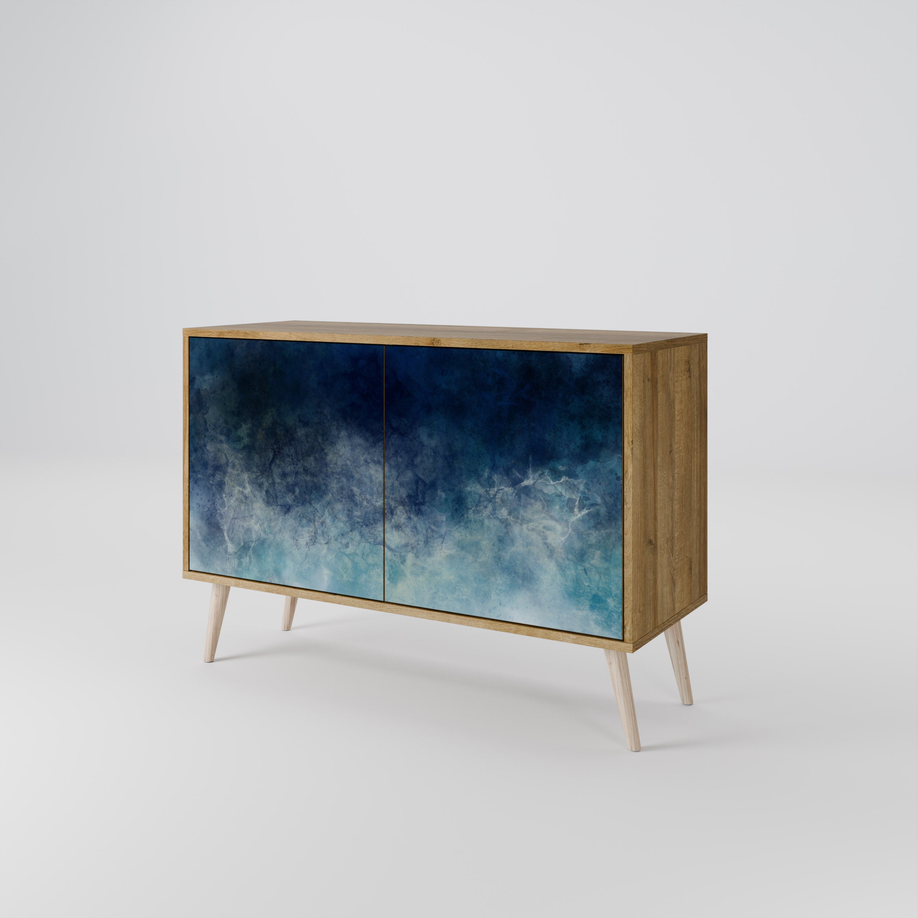 CELESTIAL FALL Sideboard mit 2 Türen in Eichenoptik