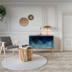 CELESTIAL FALL Sideboard mit 2 Türen in Eiche-Optik