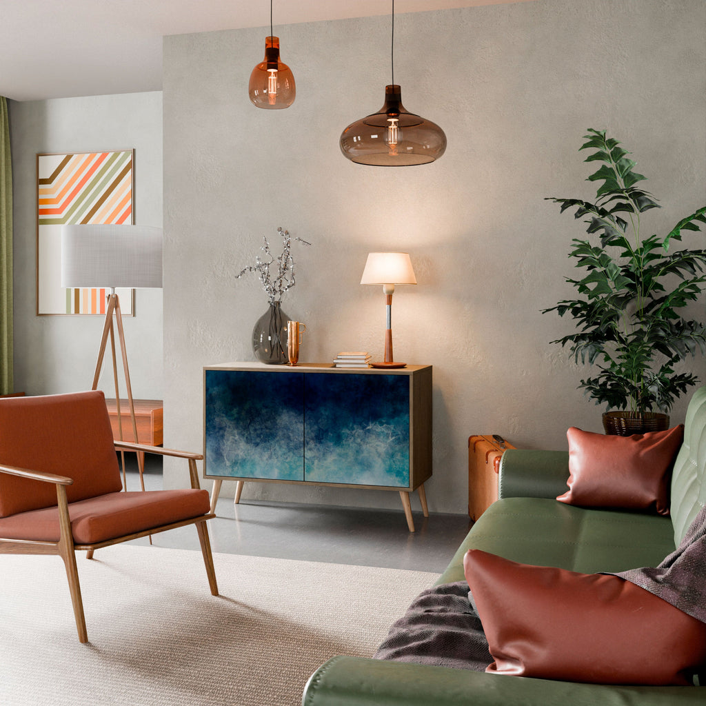 CELESTIAL FALL Sideboard mit 2 Türen in Eichenoptik