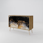 MARBLE OF TOMMORROW 2-Door Sideboard in Oak Effect