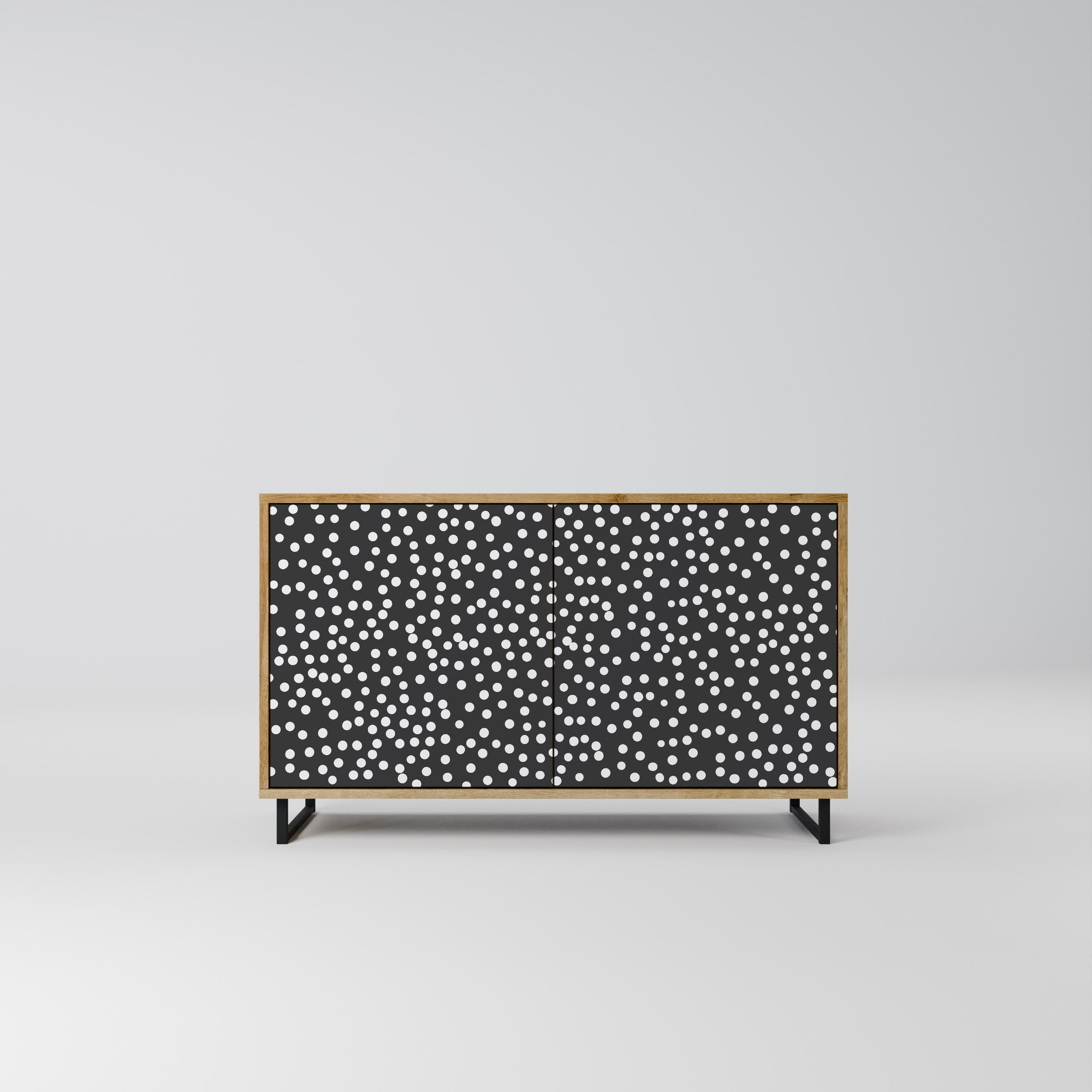 BLINDING LIGHTS Sideboard mit 2 Türen in Eichenoptik