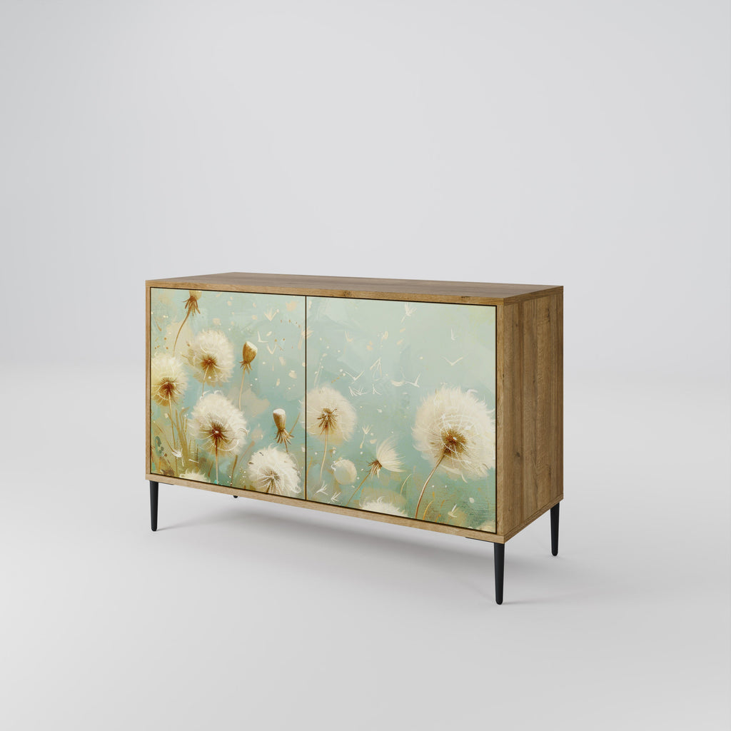 DREAMY MEADOW Sideboard mit 2 Türen in Eichenoptik
