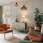 DREAMY MEADOW 2-Door Sideboard in Oak Effect