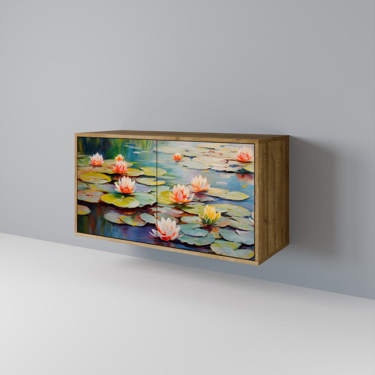 BLOOMING WATERS 2-türiges Sideboard