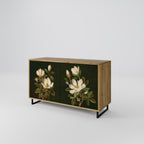 FLORAL NOIR 2-Door Sideboard in Oak Effect