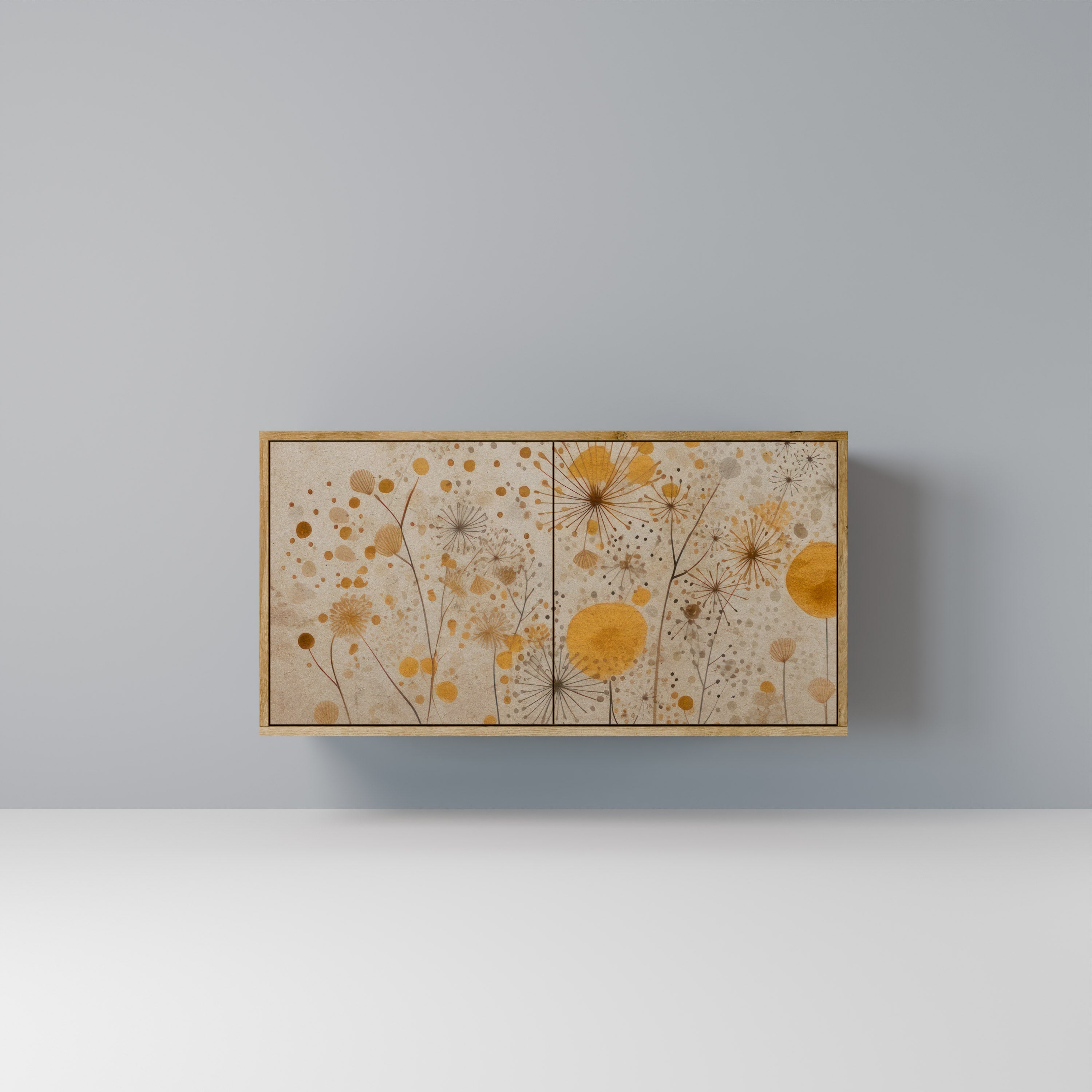 MORNING GLADE Sideboard mit 2 Türen in Eichenoptik