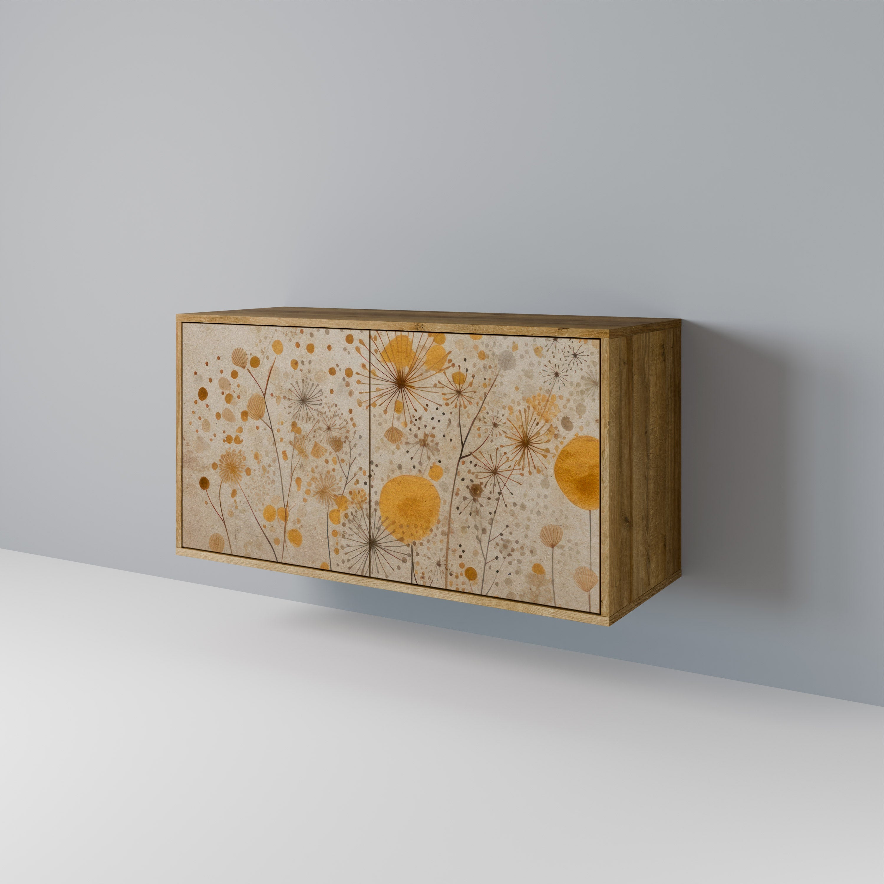 MORNING GLADE Sideboard mit 2 Türen in Eichenoptik