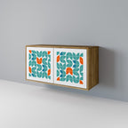 BE THE CHANGE 2-Door Sideboard in Oak Effect