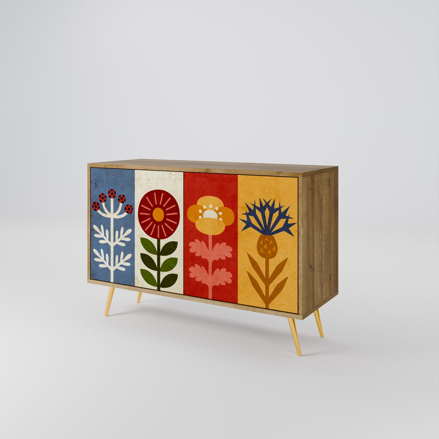 SCANDIC FLOWERET 2-türiges Sideboard