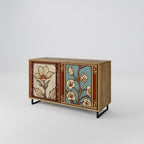 TIMELESS FLORA Sideboard mit 2 Türen in Eiche-Optik
