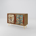 TIMELESS FLORA Sideboard mit 2 Türen in Eiche-Optik